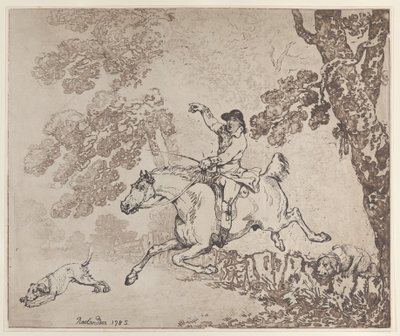 Lovec od Thomas Rowlandson