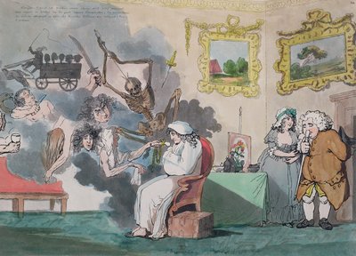 Hypochondr od Thomas Rowlandson