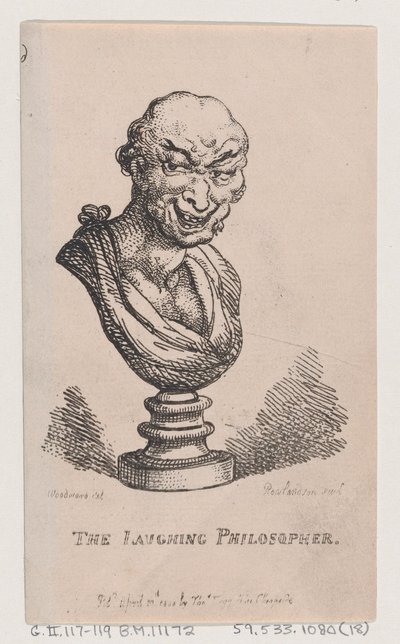 Smějící se filozof, 1808., 1808. od Thomas Rowlandson