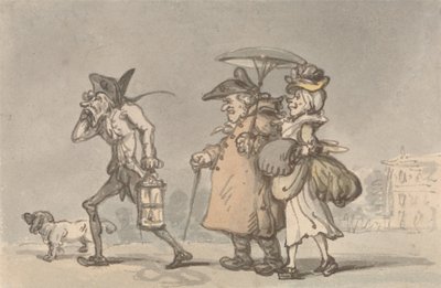 Utrpení venkova od Thomas Rowlandson
