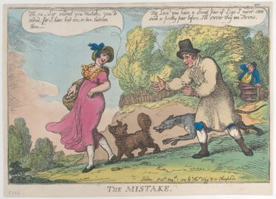 Omyl, 1. srpna 1809, 1. srpna 1809. od Thomas Rowlandson