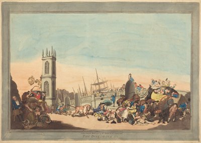 Vůl Overdrove od Thomas Rowlandson