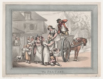 Vozík hrachu, 16. dubna 1788, 16. dubna 1788. od Thomas Rowlandson
