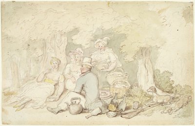 Piknik od Thomas Rowlandson