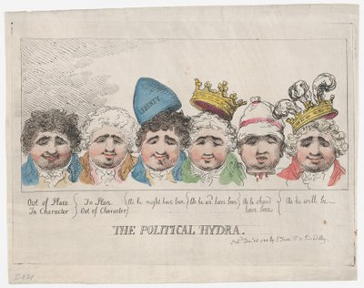 Politická hydra, 26. prosince 1788, 26. prosince 1788. od Thomas Rowlandson