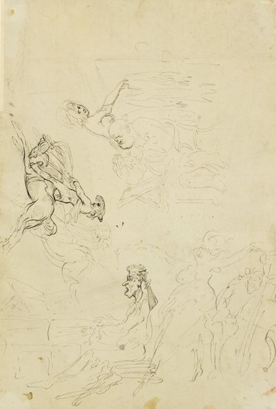 Pošta, c.1778–80 od Thomas Rowlandson