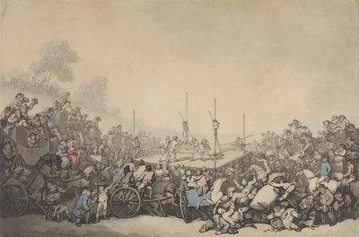 Zápas o cenu od Thomas Rowlandson