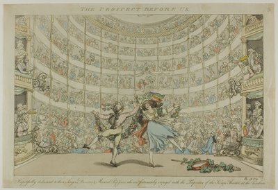 Vyhlídka před námi od Thomas Rowlandson