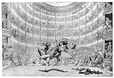 Vyhlídka před námi, 1791. od Thomas Rowlandson