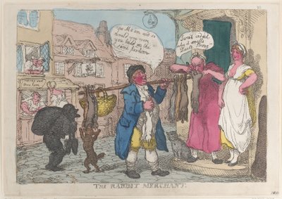 Králičí obchodník, 1810., 1810. od Thomas Rowlandson