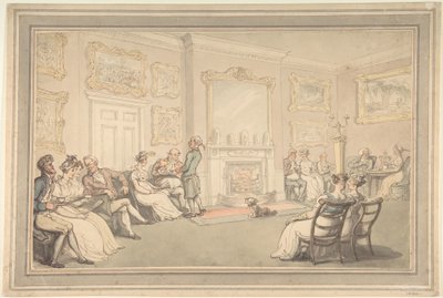 Recepce od Thomas Rowlandson