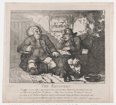 The Recovery malebné krásy Boswell, část druhá, 20. června 1786, 20. června 1786. od Thomas Rowlandson