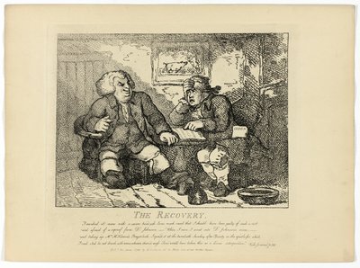 Obnova, z Boswellovy cesty po Hebridách od Thomas Rowlandson