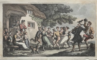 The Rev. Dr. Syntax Rural Sport, 1813. od Thomas Rowlandson