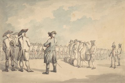 Recenze, ca. 1800. od Thomas Rowlandson