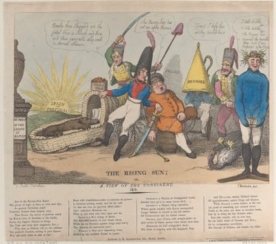 Vycházející slunce, aneb Pohled na kontinent, 28. srpna 1810, 28. srpna 1810. od Thomas Rowlandson