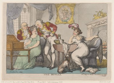 Rivalové, 14. července 1807, 14. července 1807. od Thomas Rowlandson