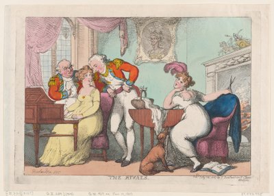 Rivalové, 14. července 1807, 14. července 1807. od Thomas Rowlandson
