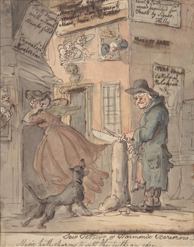 The Saw-Setter, 1780-1827. od Thomas Rowlandson