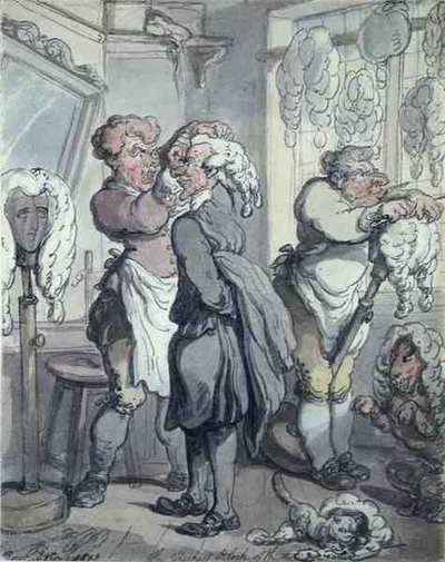 „Nejtlustší blok ze tří“ od Thomas Rowlandson