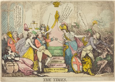 Časy od Thomas Rowlandson