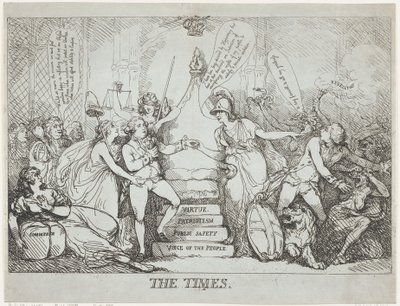 The Times, prosinec 1788, prosinec 1788. od Thomas Rowlandson