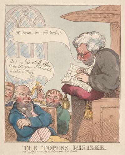 Toperova chyba od Thomas Rowlandson