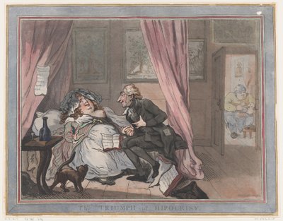 Triumf pokrytectví, 11. ledna 1787, 11. ledna 1787. od Thomas Rowlandson