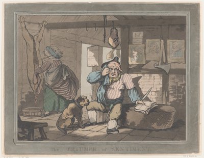 Triumf sentimentu, 15. ledna 1787, 15. ledna 1787. od Thomas Rowlandson