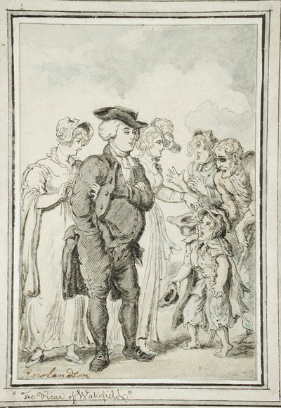 Farář z Wakefieldu od Thomas Rowlandson
