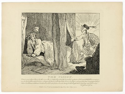 Vize z Boswellovy cesty po Hebridách od Thomas Rowlandson