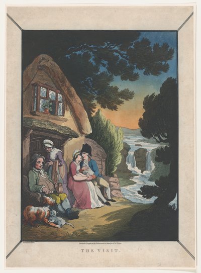 Návštěva, 1. srpna 1799, 1. srpna 1799. od Thomas Rowlandson