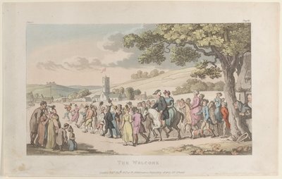 Vítejte, od vikáře z Wakefieldu, 1. května 1817, 1. května 1817. od Thomas Rowlandson