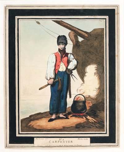 Lodník, jeden z nejdůležitějších adjutantů královského námořnictva v 18. století, který musel před nástupem na loď složit zkoušku v Shipwright