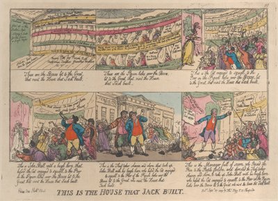 Toto je dům, který postavil Jack, 27. září 1809, 27. září 1809. od Thomas Rowlandson