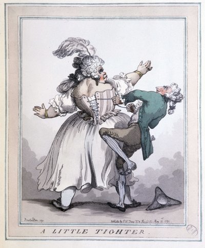 Tighten More – Rowlandsonovy výtisky v „Korzetu v umění a morálce od 13. do 20. století“ od F. Librona a H. Clouzota od Thomas Rowlandson