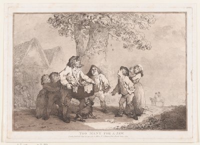 Příliš mnoho pro Žida, 20. září 1785, 20. září 1785. od Thomas Rowlandson