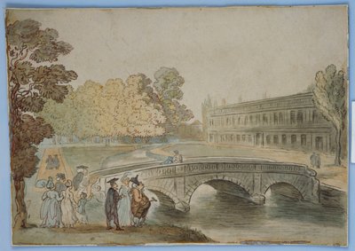 Trinity Library, Cambridge od Thomas Rowlandson