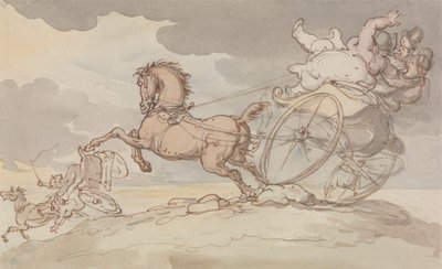 Dva koncerty v nesnázích od Thomas Rowlandson