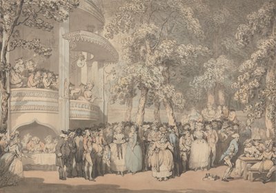 Vauxhall Gardens od Thomas Rowlandson