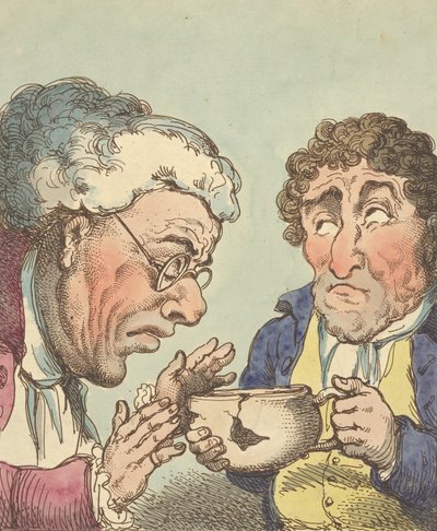 Uctívání, 1800., 1800. od Thomas Rowlandson