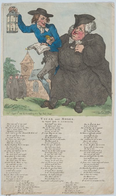 Vicar & Moses, 8. srpna 1784, 8. srpna 1784. od Thomas Rowlandson