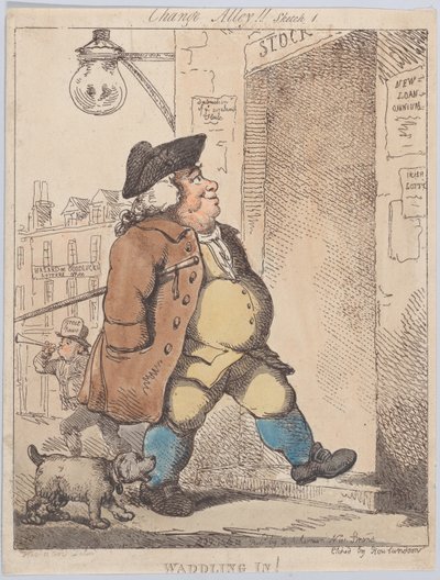 Waddling In!, 1. srpna 1799, 1. srpna 1799. od Thomas Rowlandson
