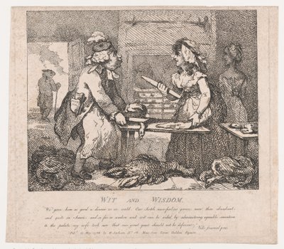 Wit and Wisdom Malebné krásy Boswell, část první, 15. května 1786, 15. května 1786. od Thomas Rowlandson