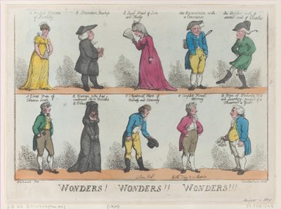 divy! divy!! Divy!!!, [1. srpna 1809], dotisk., [1. srpna 1809], dotisk. od Thomas Rowlandson