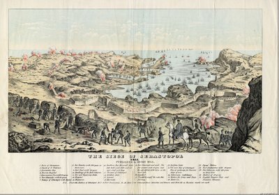 Obléhání Sevastopolu, 1855 od Thomas S. Sinclair