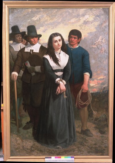 Witch Hill (The Salem Martyr) 1869 od Thomas Satterwhite Noble