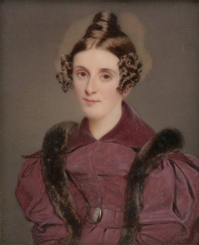 Portrét dámy, ca. 1835. od Thomas Seir Cummings