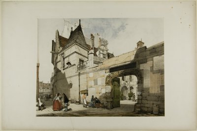 Hotel Cluny, Paříž od Thomas Shotter Boys