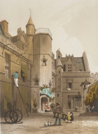 Hôtel de Cluny, Paříž od Thomas Shotter Boys